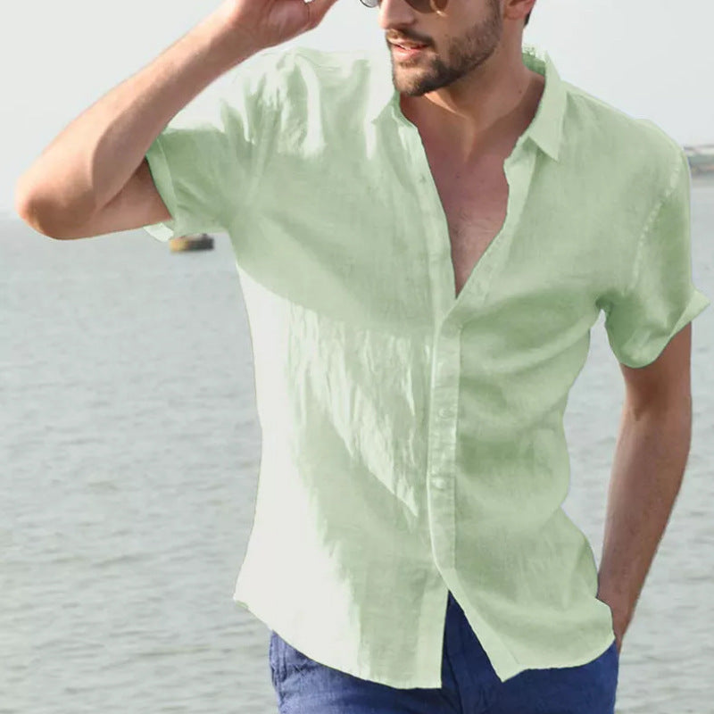 Linen Short Sleeve Shirt