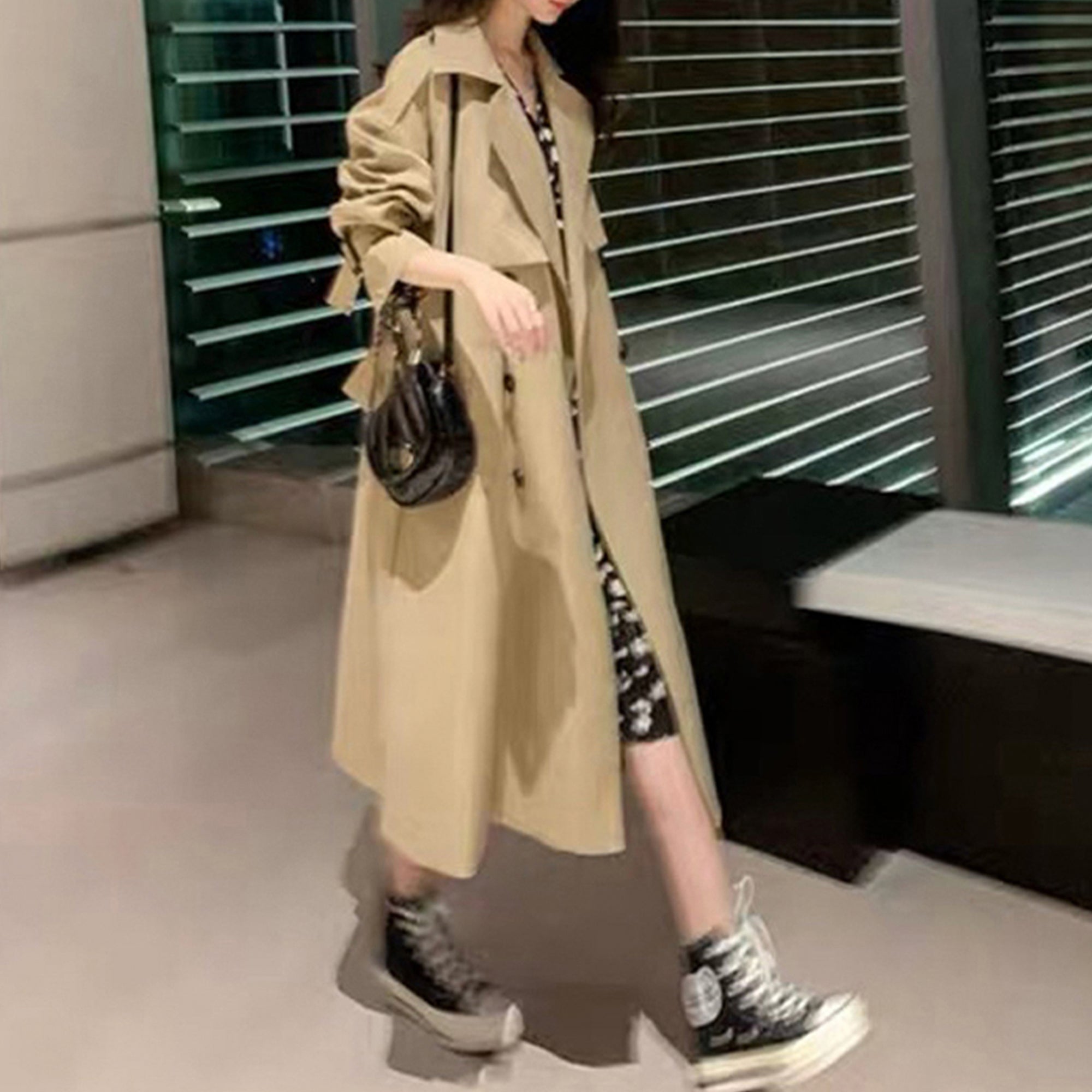 Double Breasted Trench Coat