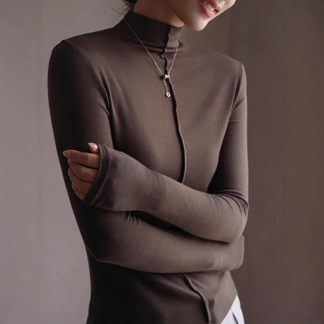 Half Turtleneck Top