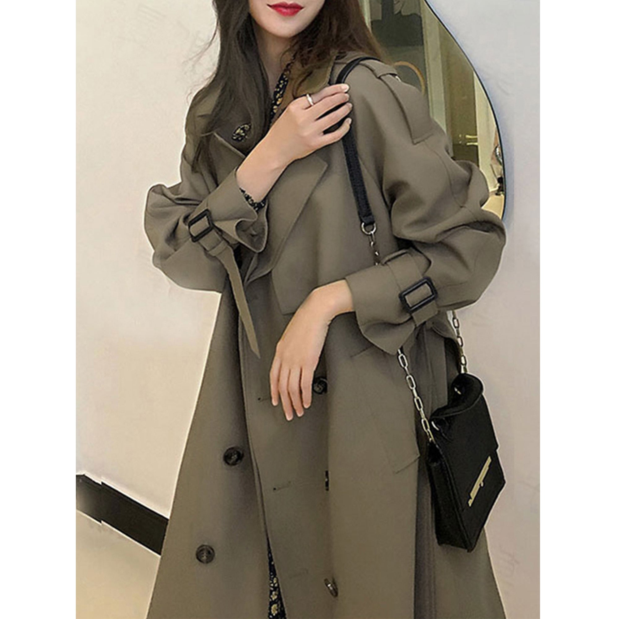 Double Breasted Trench Coat