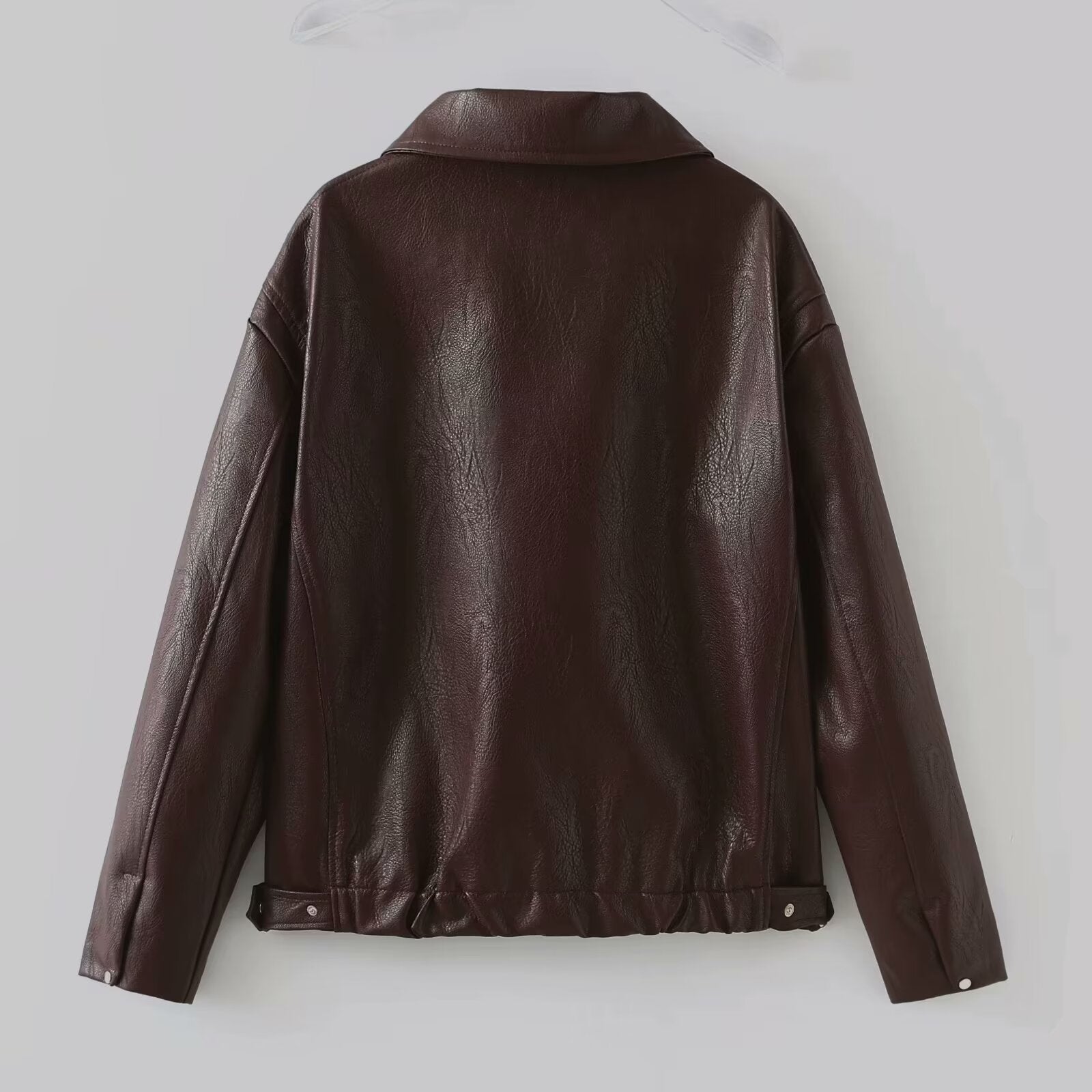 Lapel Zipper Jacket