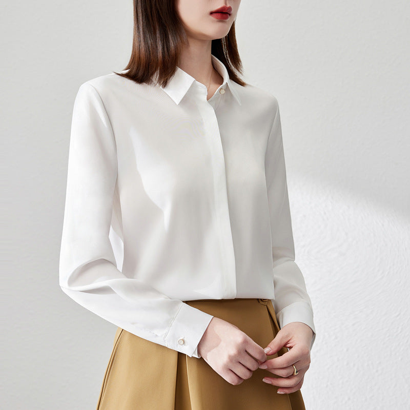 Graceful Satin Top