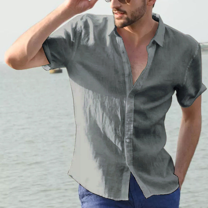 Linen Short Sleeve Shirt