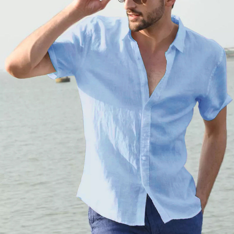 Linen Short Sleeve Shirt
