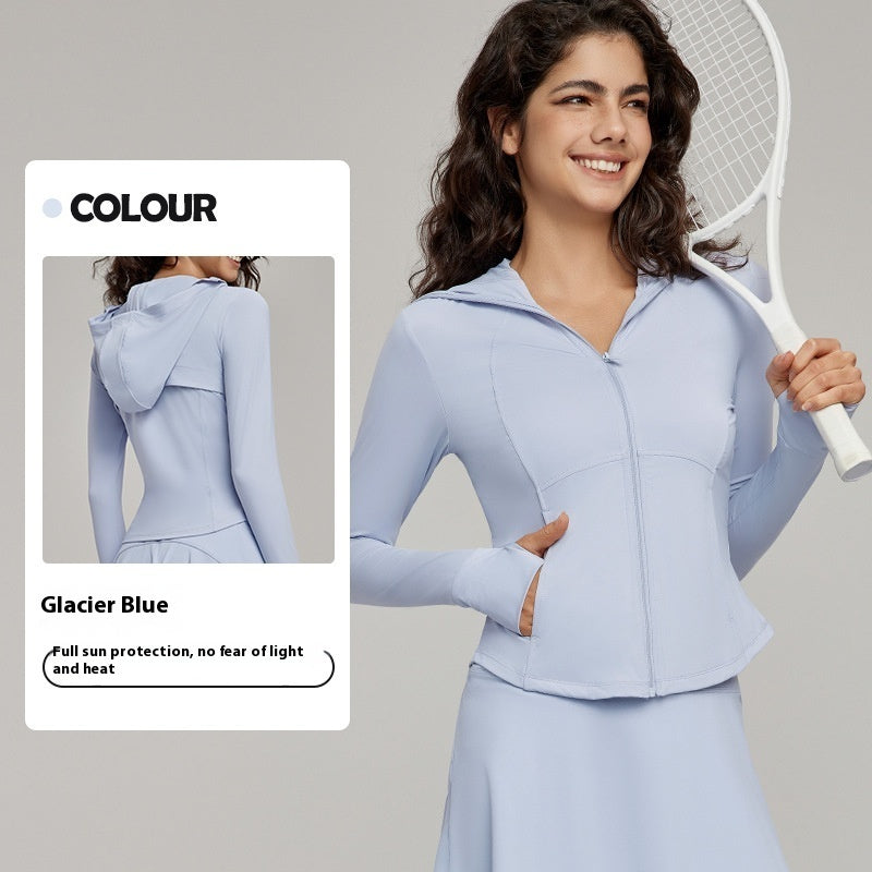 Ice Slim-fit Hood Sun ProtectionTop