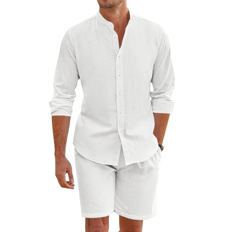 Summer Short Shirt Suit